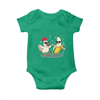 Funny Banana Chicken Dance Baby Onesie Chaos Dance Meme Graphic