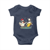Funny Banana Chicken Dance Baby Onesie Chaos Dance Meme Graphic