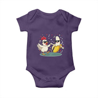 Funny Banana Chicken Dance Baby Onesie Chaos Dance Meme Graphic