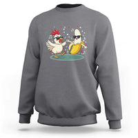 Funny Banana Chicken Dance Sweatshirt Chaos Dance Meme Graphic