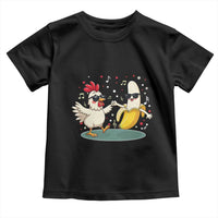 Funny Banana Chicken Dance Toddler T Shirt Chaos Dance Meme Graphic