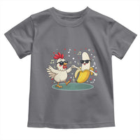 Funny Banana Chicken Dance Toddler T Shirt Chaos Dance Meme Graphic