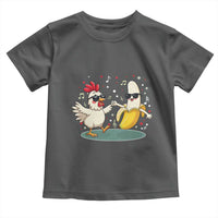 Funny Banana Chicken Dance Toddler T Shirt Chaos Dance Meme Graphic
