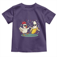 Funny Banana Chicken Dance Toddler T Shirt Chaos Dance Meme Graphic