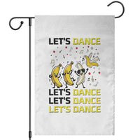 Funny Dancing Banana Garden Flag Lets Dance Silly Meme Graphic
