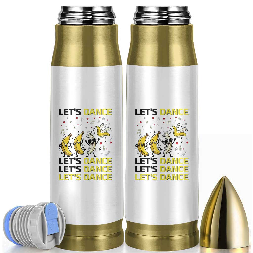Funny Dancing Banana Bullet Tumbler Lets Dance Silly Meme Graphic
