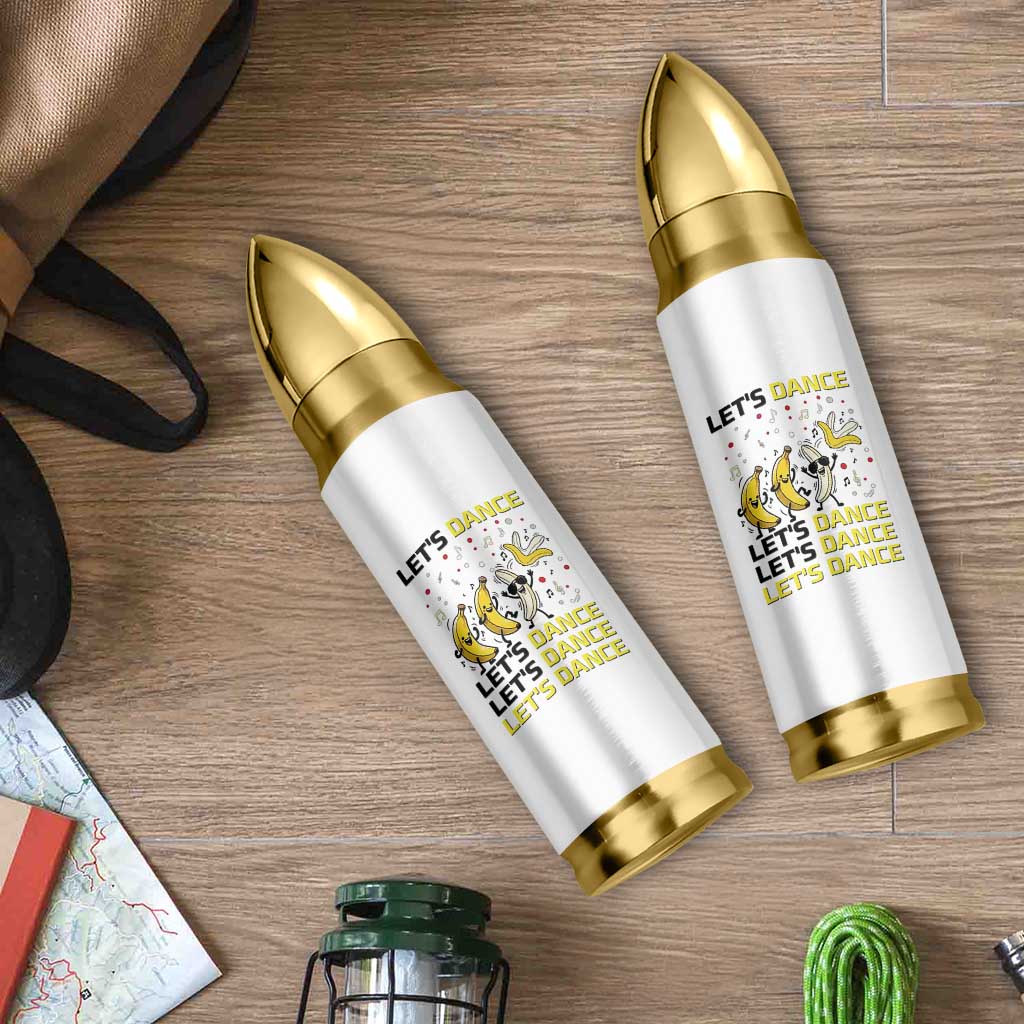Funny Dancing Banana Bullet Tumbler Lets Dance Silly Meme Graphic
