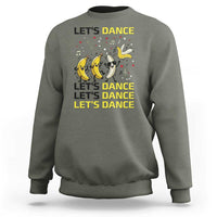 Funny Dancing Banana Sweatshirt Lets Dance Silly Meme Graphic