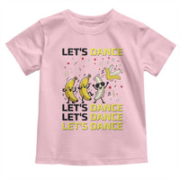 Funny Dancing Banana Toddler T Shirt Lets Dance Silly Meme Graphic
