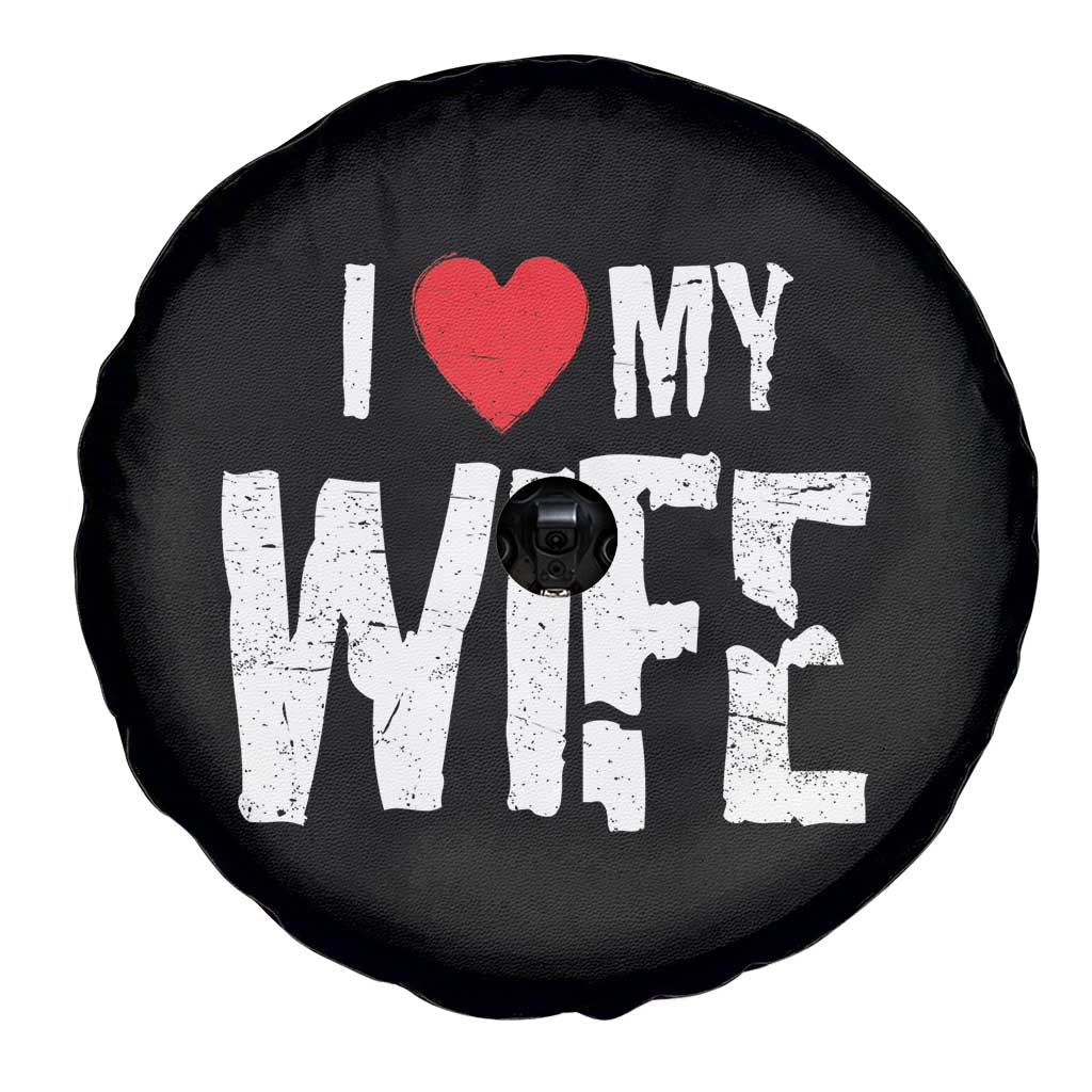 Funny Husband Gift Spare Tire Cover I Love My Wife