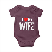 Funny Husband Gift Baby Onesie I Love My Wife