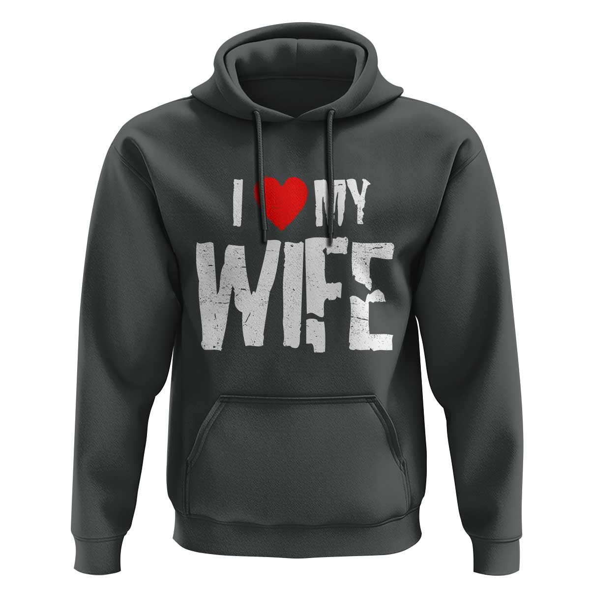 Funny Husband Gift Hoodie I Love My Wife