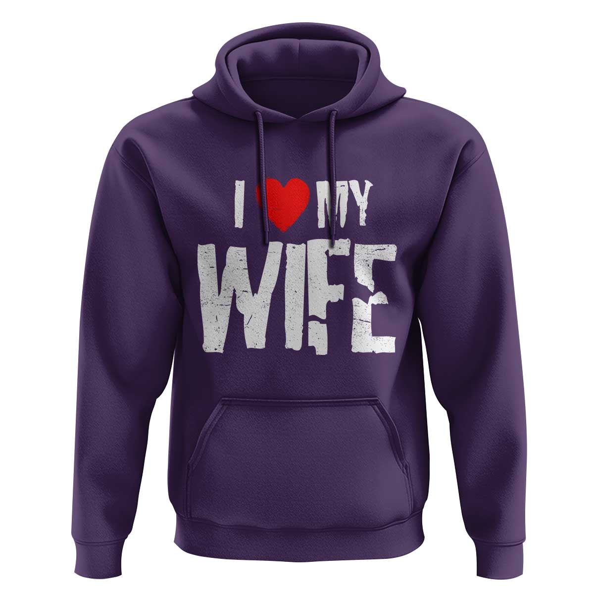 Funny Husband Gift Hoodie I Love My Wife