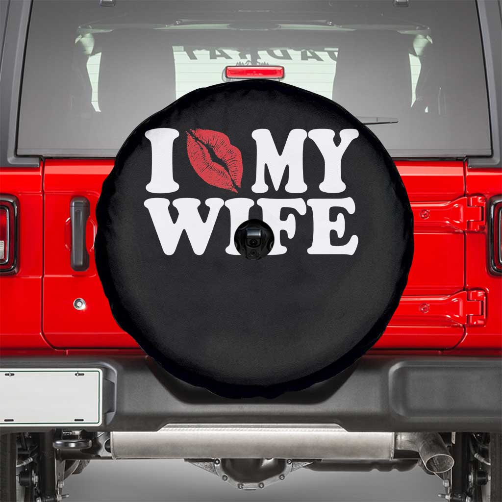 Funny Marriage Gift Spare Tire Cover I Love My Wife