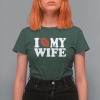 Funny Marriage Gift T Shirt For Women I Love My Wife