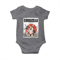 Corgizilla Giant Baby Onesie Funny Corgi Monster Roaring Tokyo Japan