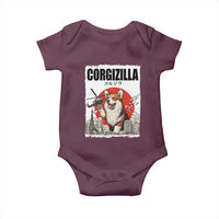 Corgizilla Giant Baby Onesie Funny Corgi Monster Roaring Tokyo Japan