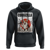 Corgizilla Giant Hoodie Funny Corgi Monster Roaring Tokyo Japan