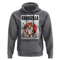 Corgizilla Giant Hoodie Funny Corgi Monster Roaring Tokyo Japan