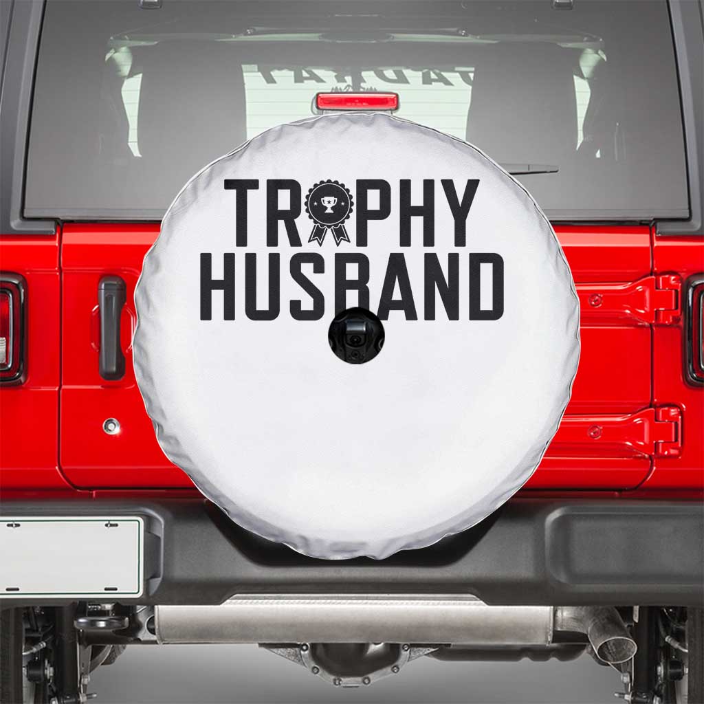 Funny Trophy Husband Spare Tire Cover Sarcastic Marriage Quote