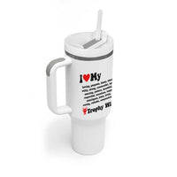 Funny Trophy Wife Quote Tumbler With Handle Loving Gorgeous Smart Wife Appreciation Gift
