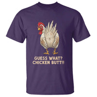 Guess What Chicken Butt Joke T Shirt Funny Chicken Lover Graphic
