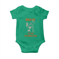 Funny Skeleton Let Me Overthink This Baby Onesie Sarcastic Dark Humor Quote