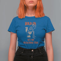 Funny Skeleton Let Me Overthink This T Shirt For Women Sarcastic Dark Humor Quote