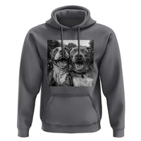 Pitbull Selfie Meme Hoodie Funny Dog Lover Graphic