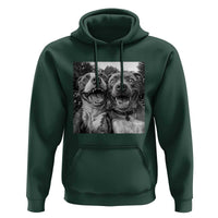 Pitbull Selfie Meme Hoodie Funny Dog Lover Graphic