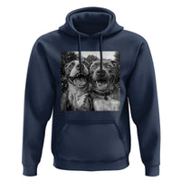 Pitbull Selfie Meme Hoodie Funny Dog Lover Graphic