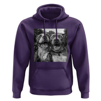 Pitbull Selfie Meme Hoodie Funny Dog Lover Graphic