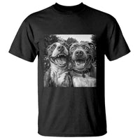 Pitbull Selfie Meme T Shirt Funny Dog Lover Graphic