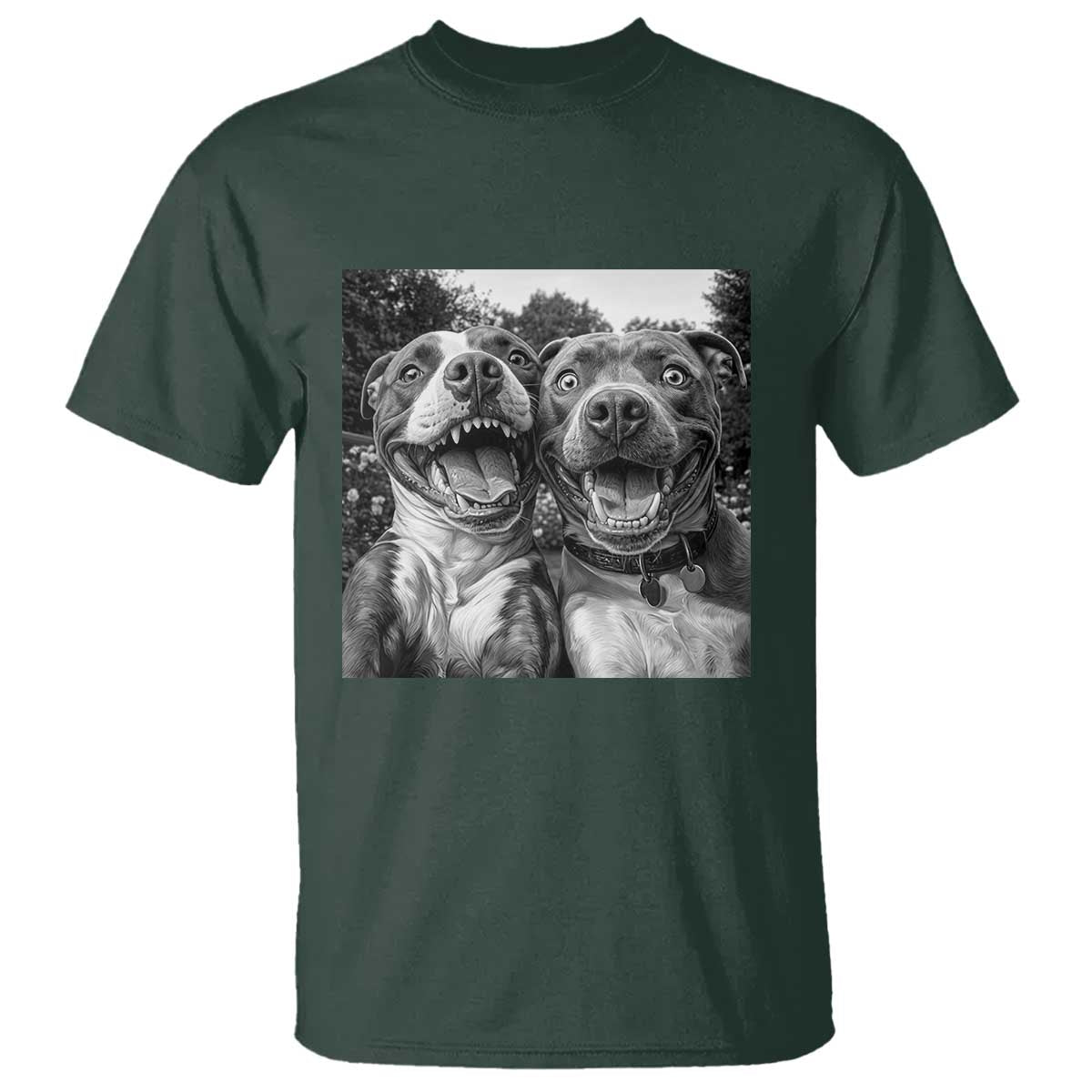 Pitbull Selfie Meme T Shirt Funny Dog Lover Graphic
