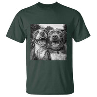 Pitbull Selfie Meme T Shirt Funny Dog Lover Graphic