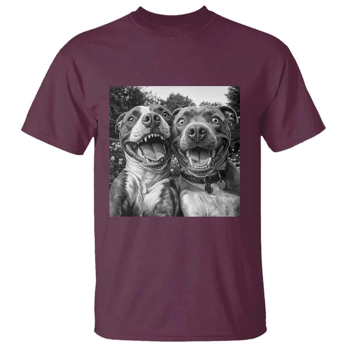 Pitbull Selfie Meme T Shirt Funny Dog Lover Graphic