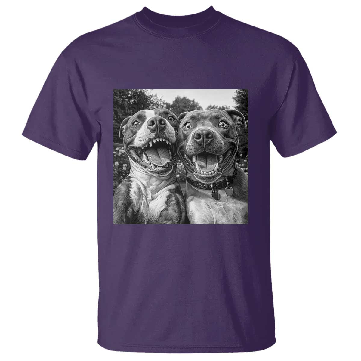 Pitbull Selfie Meme T Shirt Funny Dog Lover Graphic
