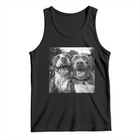 Pitbull Selfie Meme Tank Top Funny Dog Lover Graphic
