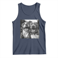 Pitbull Selfie Meme Tank Top Funny Dog Lover Graphic