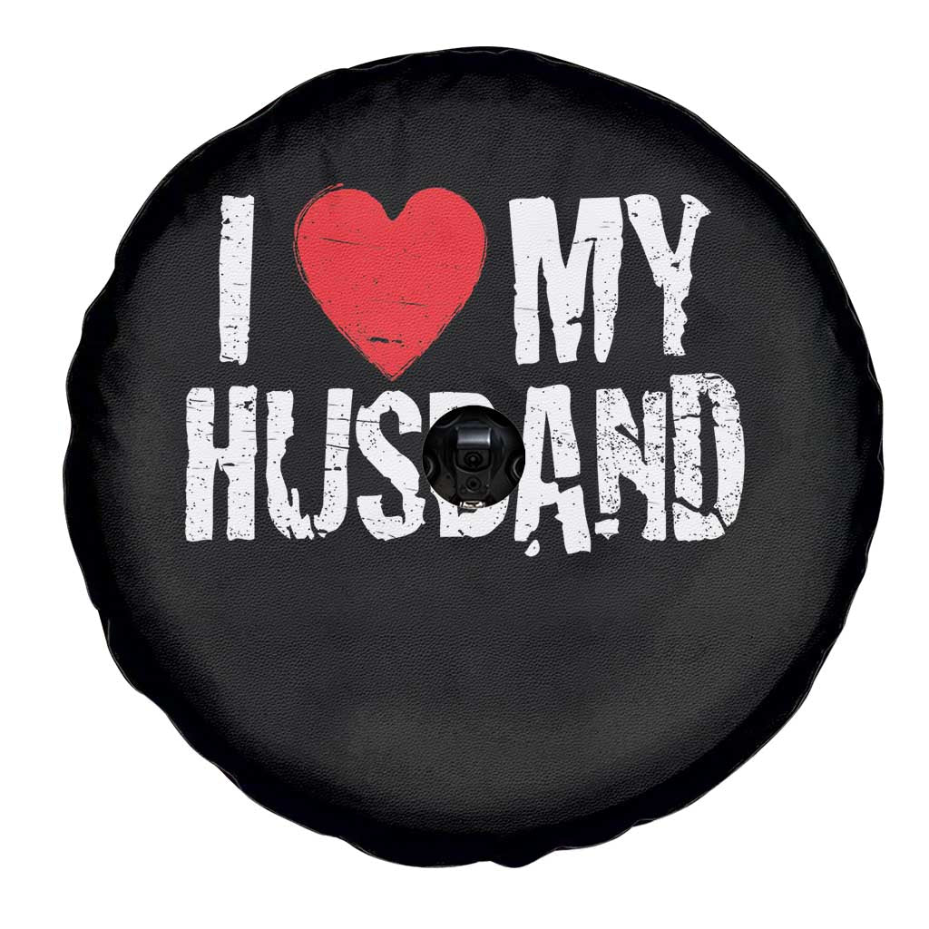 Cool Marriage Humor Gift For Wife Spare Tire Cover I Love My Husband