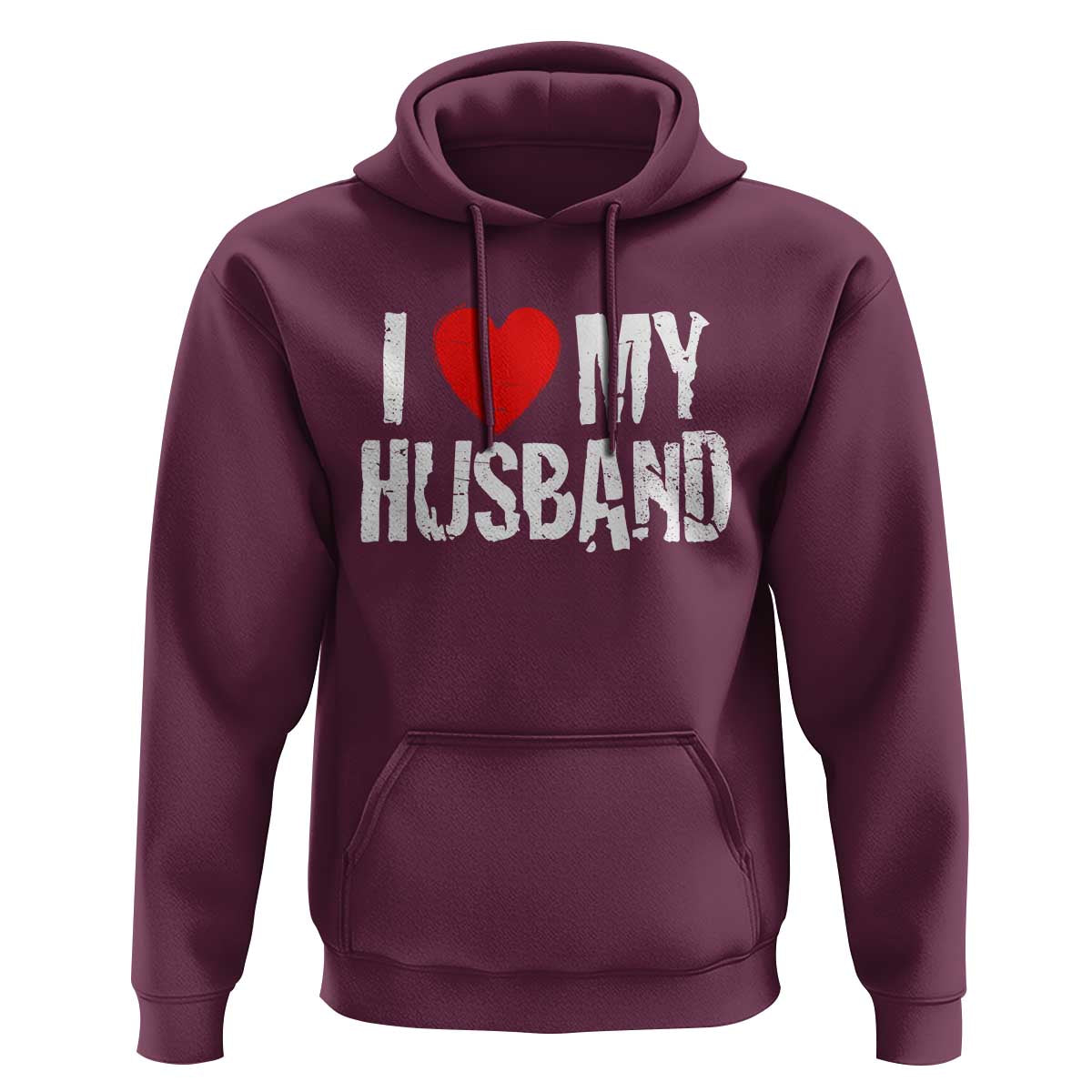 Cool Marriage Humor Gift For Wife Hoodie I Love My Husband