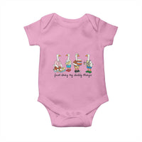 Funny Goose Just Doing My Daddy Things Baby Onesie Fathers Day Gift