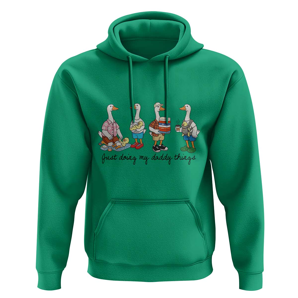 Funny Goose Just Doing My Daddy Things Hoodie Fathers Day Gift