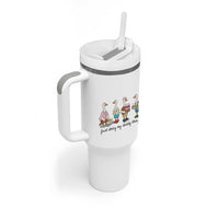 Funny Goose Just Doing My Daddy Things Tumbler With Handle Fathers Day Gift