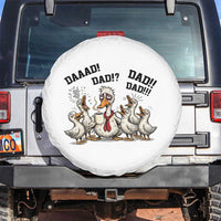 Funny Duck Dad Daaad Dad Dad Spare Tire Cover Tired Dad Life Fathers Day Graphic