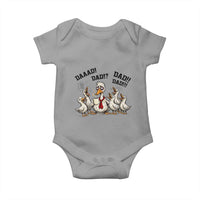 Funny Duck Dad Daaad Dad Dad Baby Onesie Tired Dad Life Fathers Day Graphic
