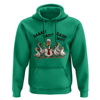 Funny Duck Dad Daaad Dad Dad Hoodie Tired Dad Life Fathers Day Graphic