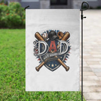 Baseball Dad Est 2026 Garden Flag New Dad Father's Day Gift