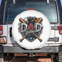 Baseball Dad Est 2026 Spare Tire Cover New Dad Father's Day Gift