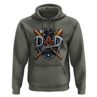 Baseball Dad Est 2026 Hoodie New Dad Father's Day Gift
